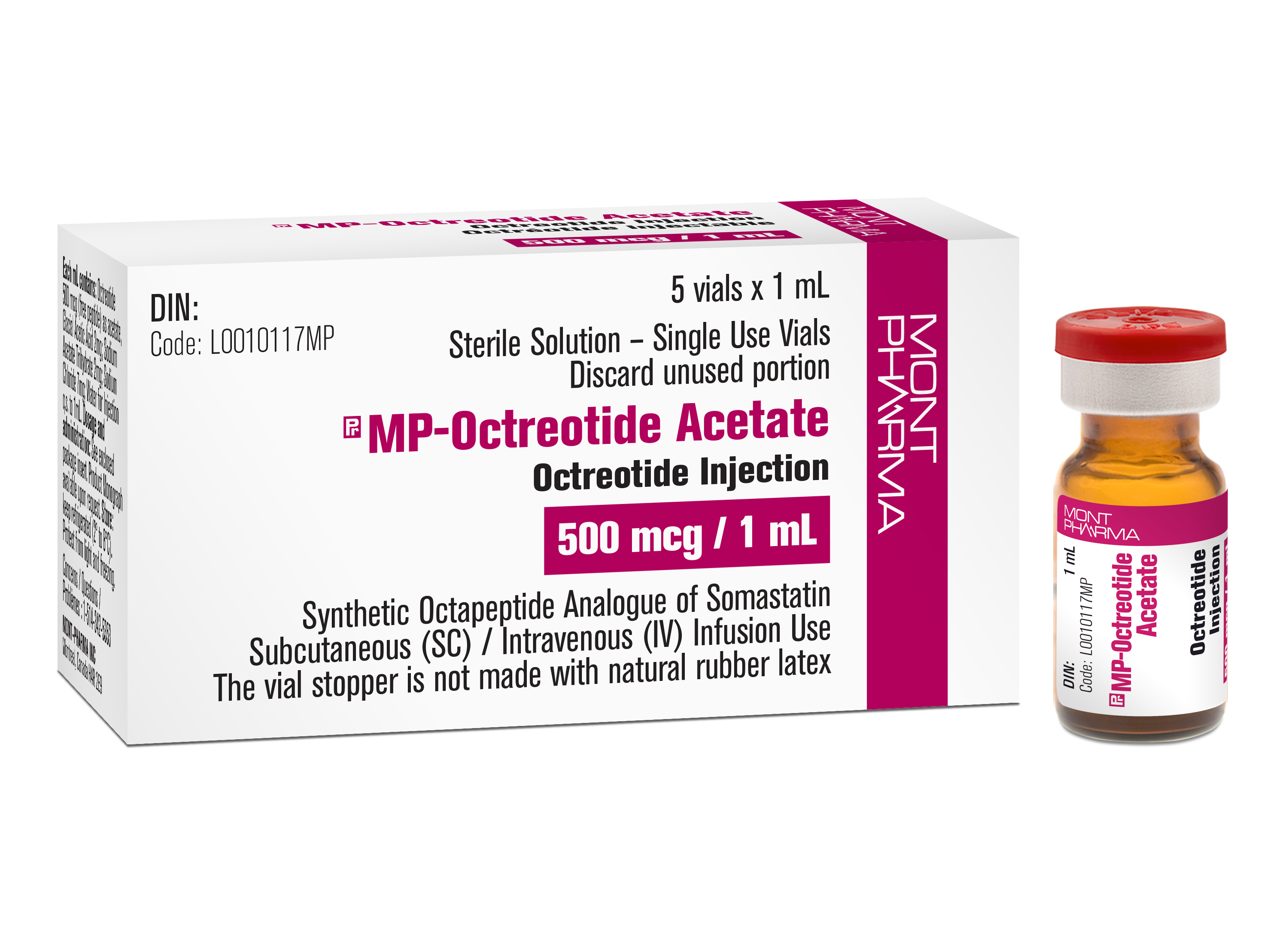 MP-Octreotide Acetate Injection  500 mcg/mL